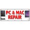 Signmission PC & MAC REPAIR BANNER SIGN computers laptop smartphone netbooks PCs B-120 Pc & Mac Repair - alternate 1